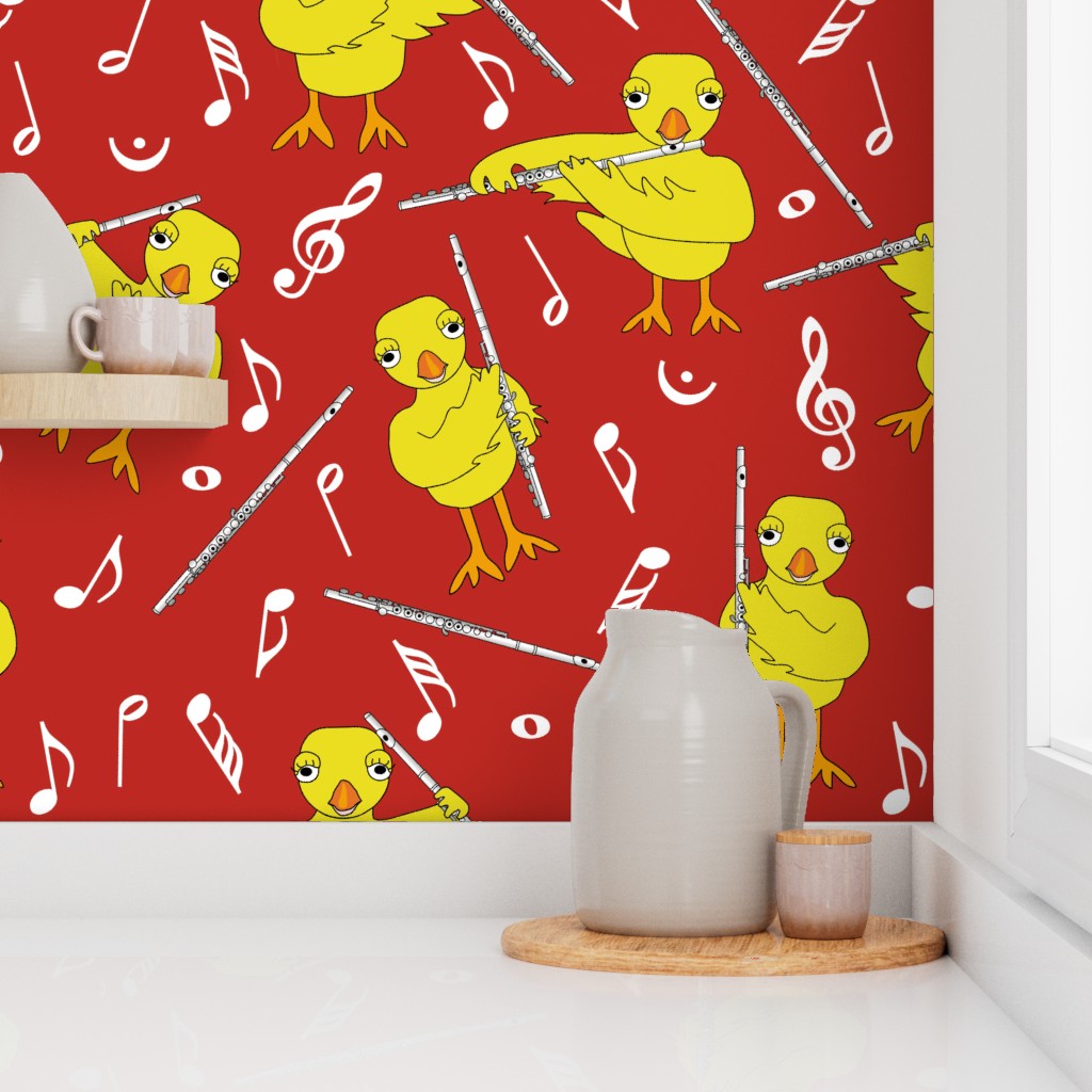 Flute Wallpaper Designs
